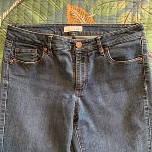 Ann Taylor denim curvy skinny jeans